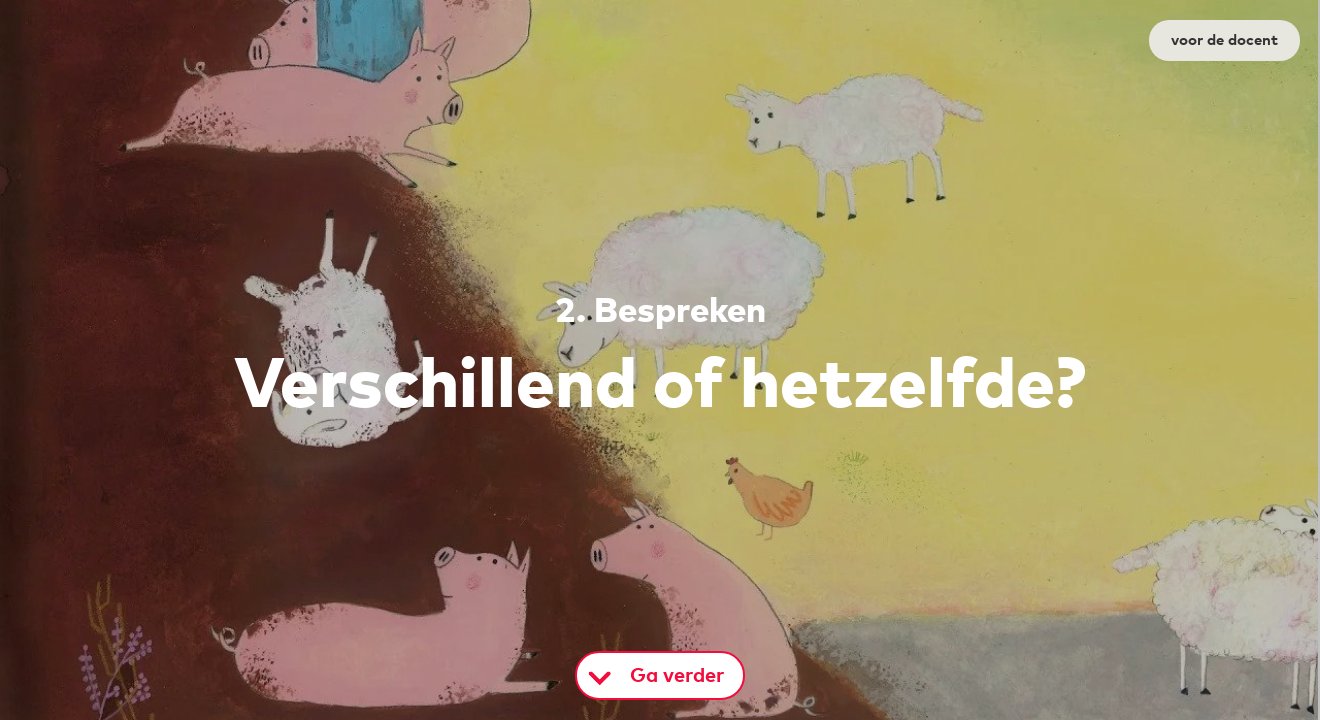 2. Bespreken - Het lammetje dat een varken is en andere